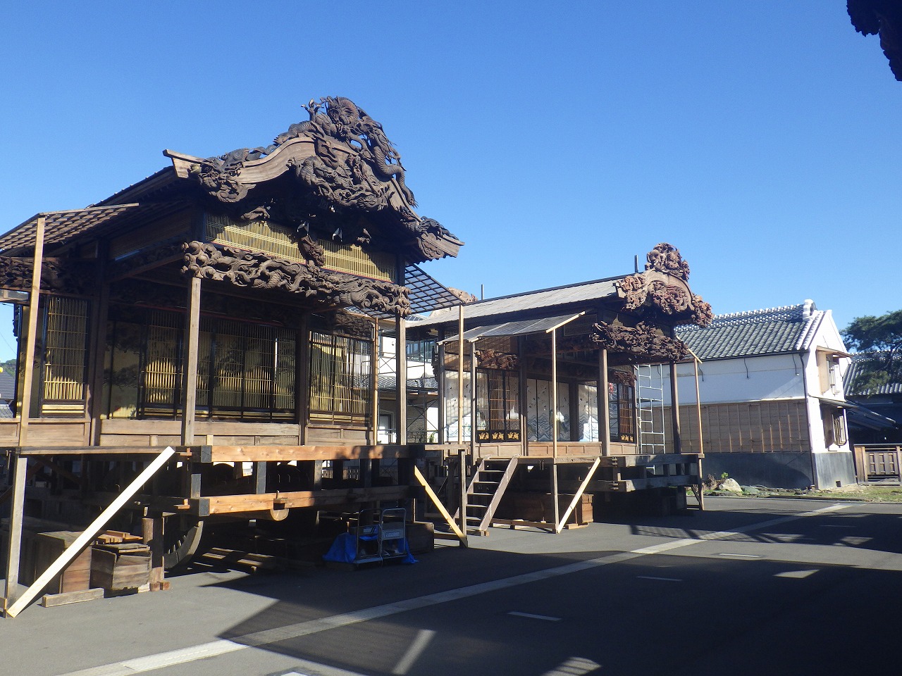 桐生祇園屋台総揃え