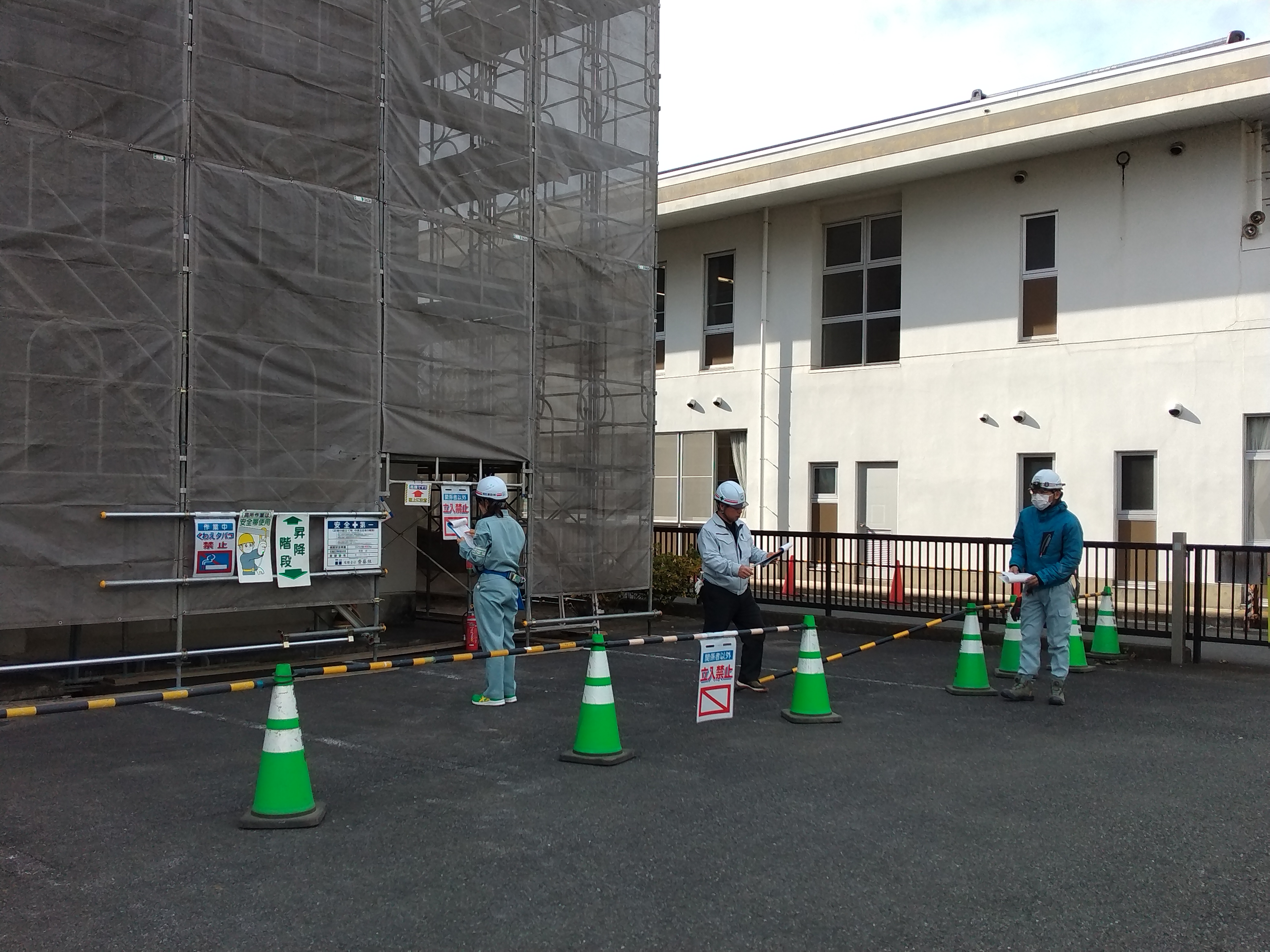 安全衛生パトロールを実施しました