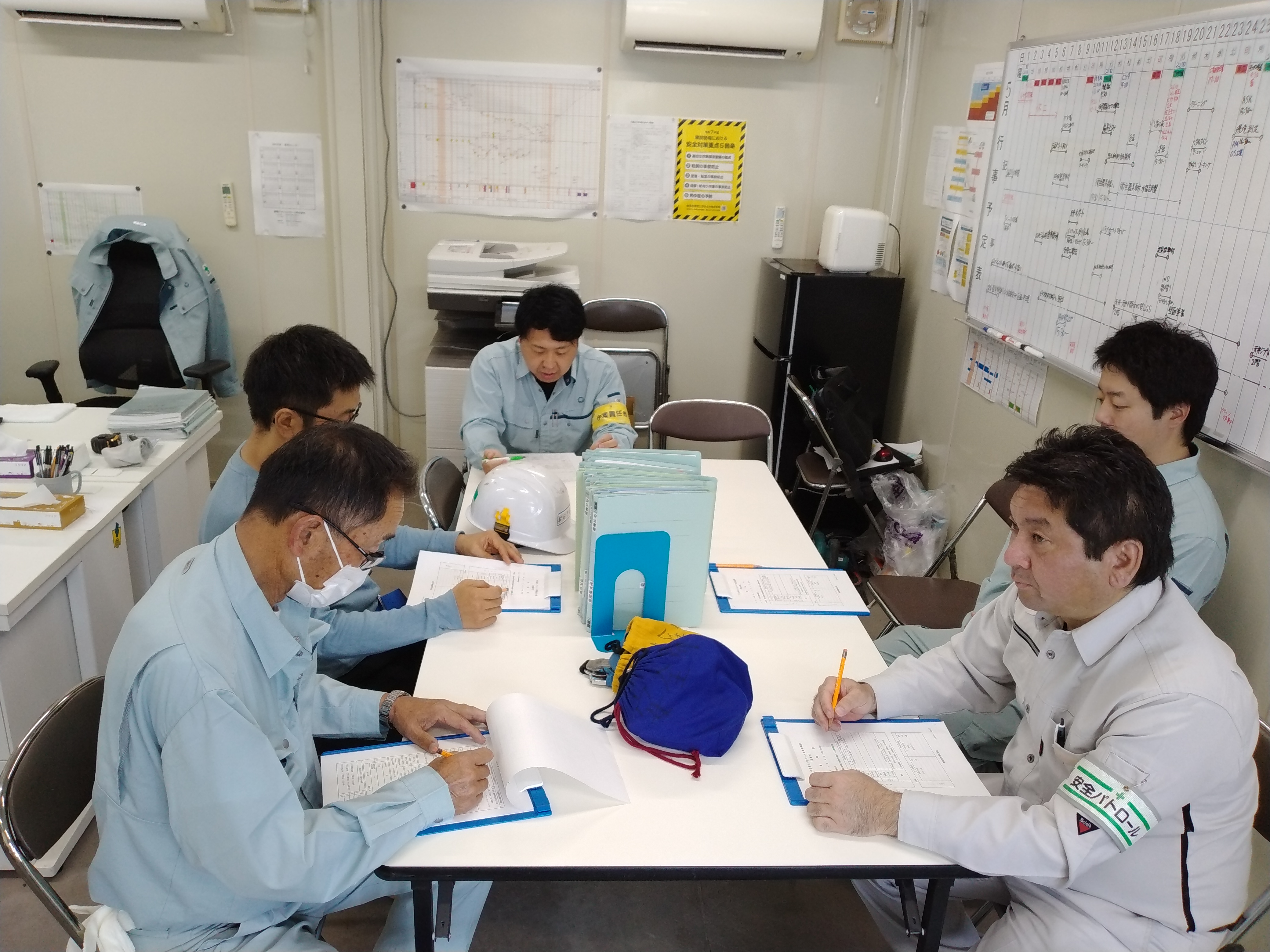 安全衛生パトロールを実施しました