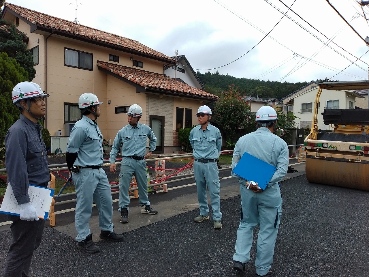 安全衛生パトロールを実施しました