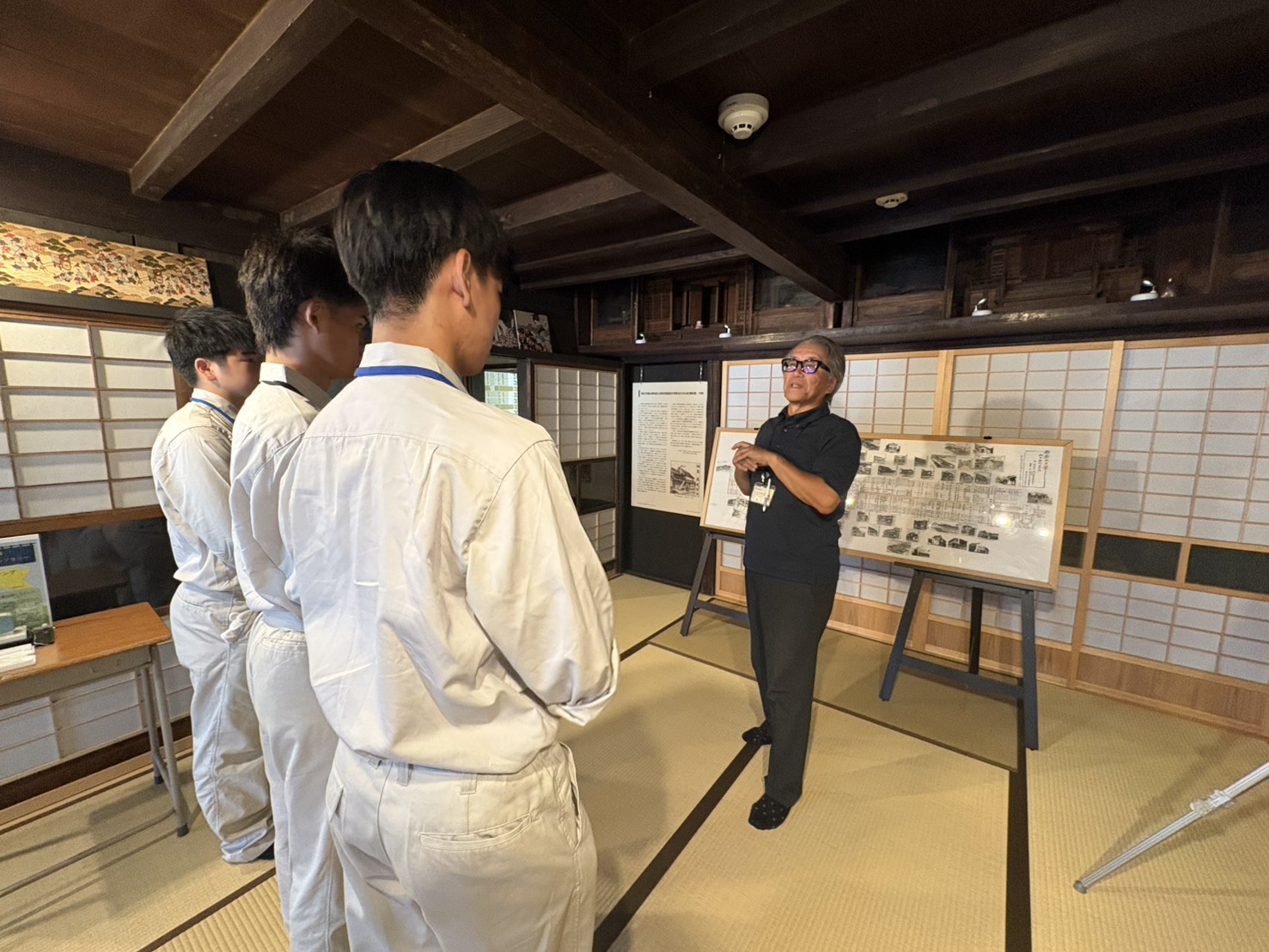 群馬県立桐生工業高校　インターンシップ（就業体験）を実施しました。