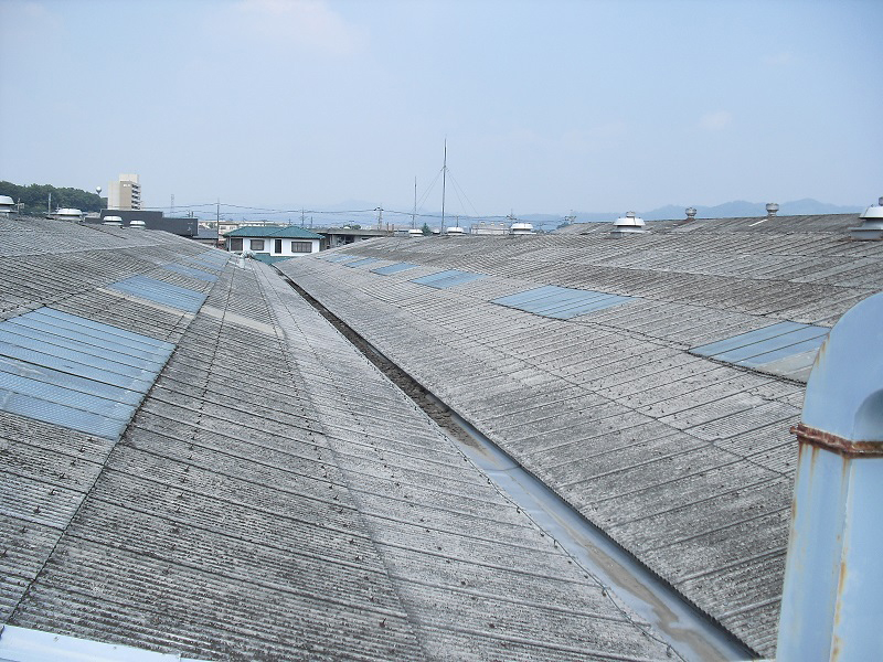工場屋根改修