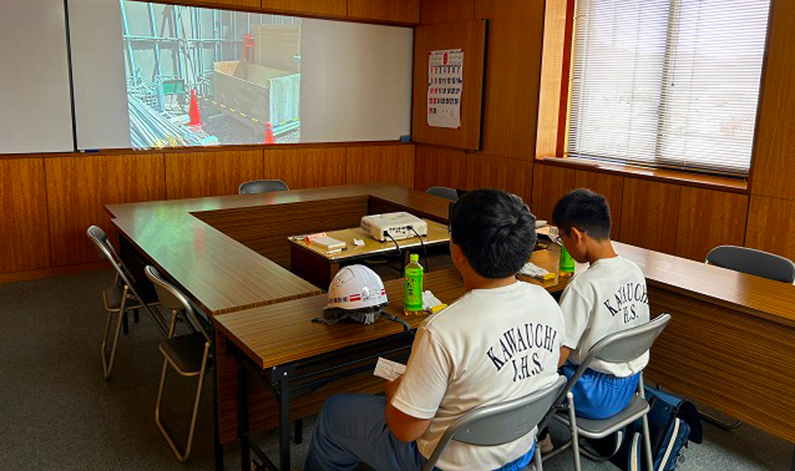 桐生市内中学校　生徒職場体験実習を実施しました。