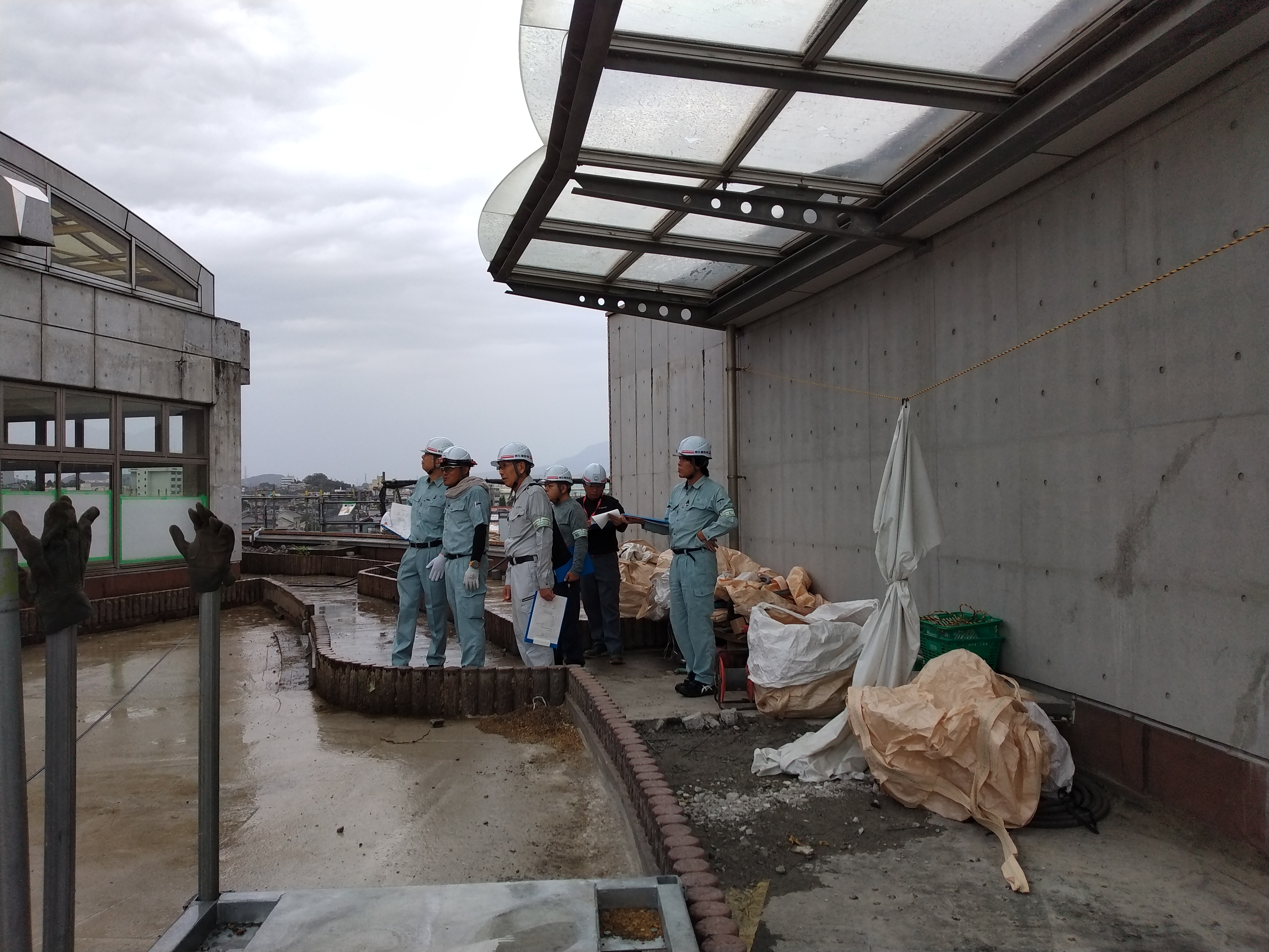 安全衛生パトロールを実施しました